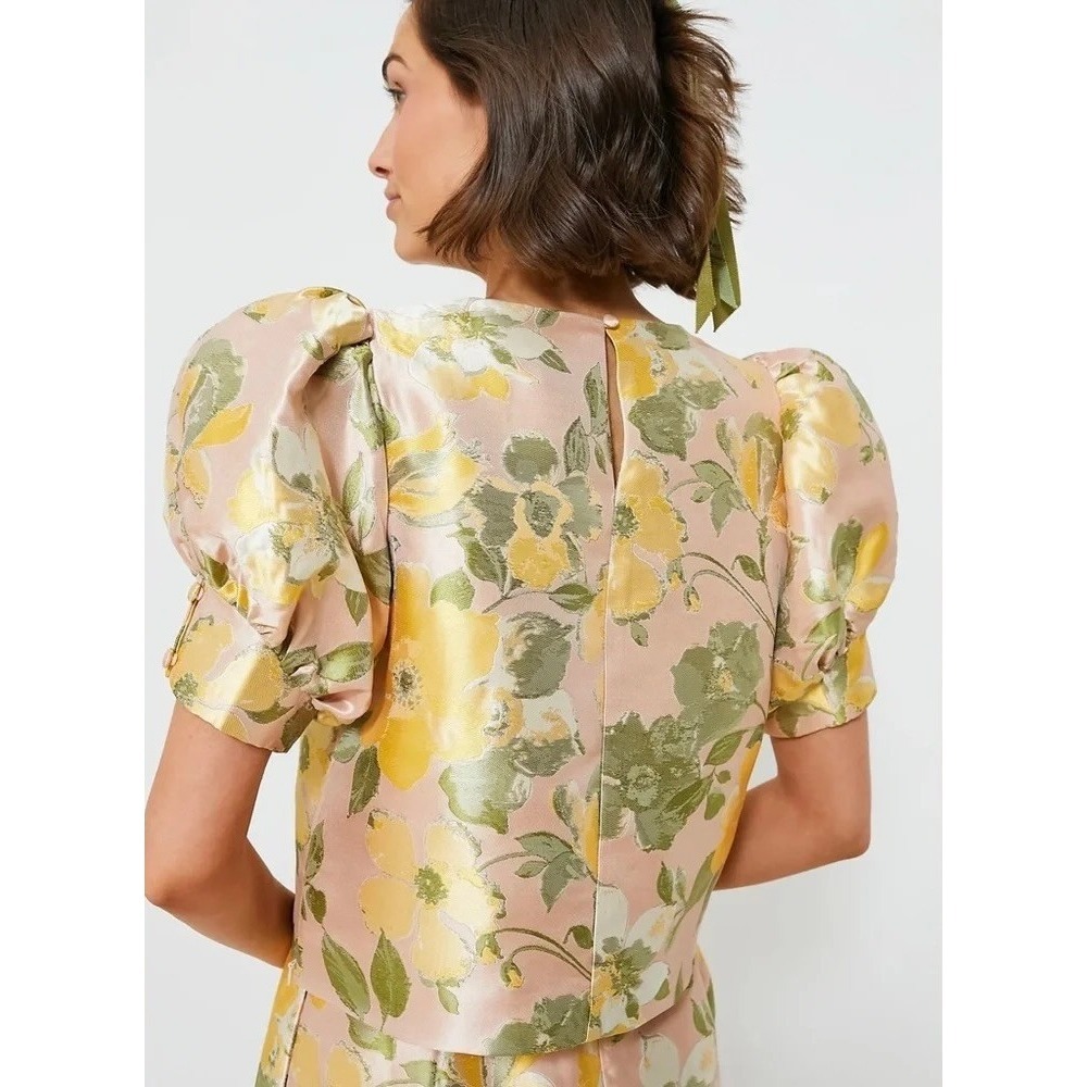 NWT! Tuckernuck POMANDER PLACE Lotus Jacquard Thea Blouse Adalyn Skirt X-Large - Picture 8 of 16